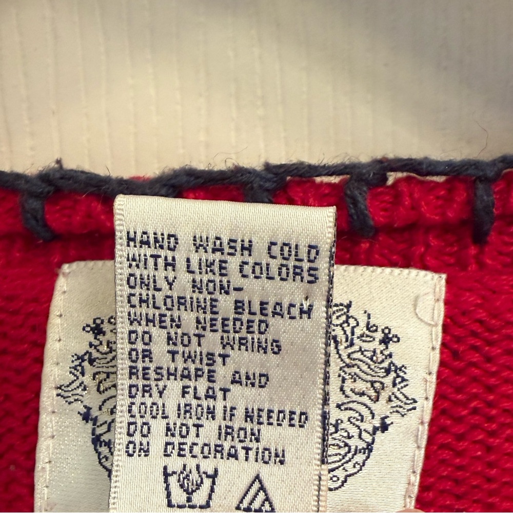 Vintage Stitches in Time Patchwork Embroidered He… - image 10